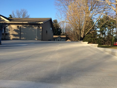 Concrete Driveway Construction 