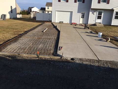 Concrete Driveway Construction 