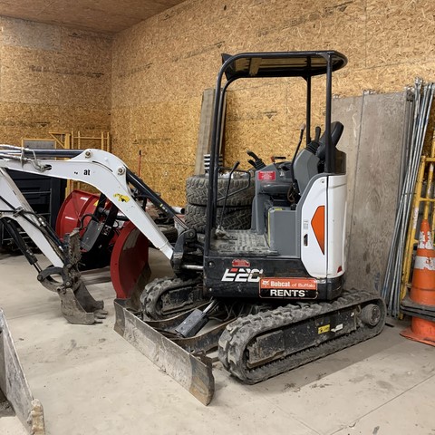 Bobcat mini excavator E-20 for rent