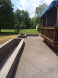 Cocrete Flower Beds